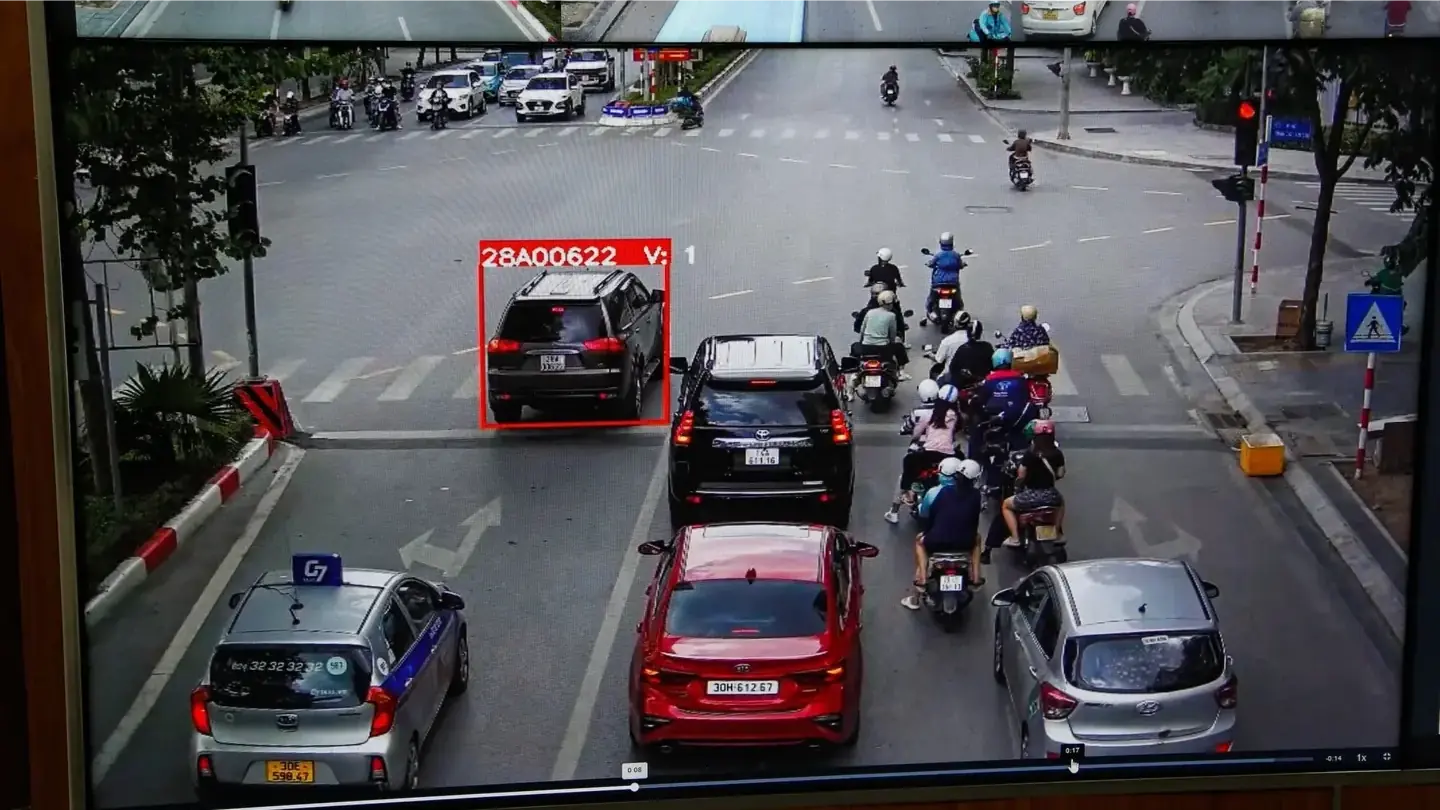 Danh sách 545 phương tiện bị phạt nguội do camera AI phát hiện ở Hà Nội